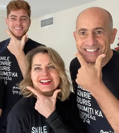 Markian Benhamou With Parents