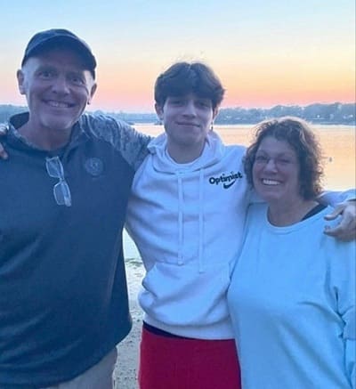 Christopher Sturniolo With Parents